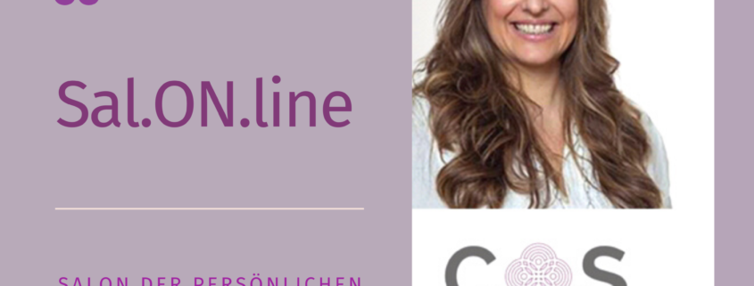 Sal.ON.line  am 8. April 2020 - Der Salon der persönlichen Entwicklung ONLINE